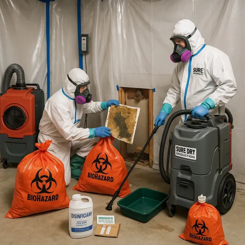 Contaminated Water Handling Protocols process in Mulino, OR